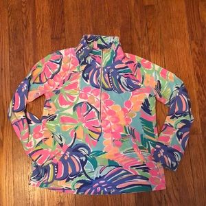 Lilly Pulitzer quarter zip. SPF 50